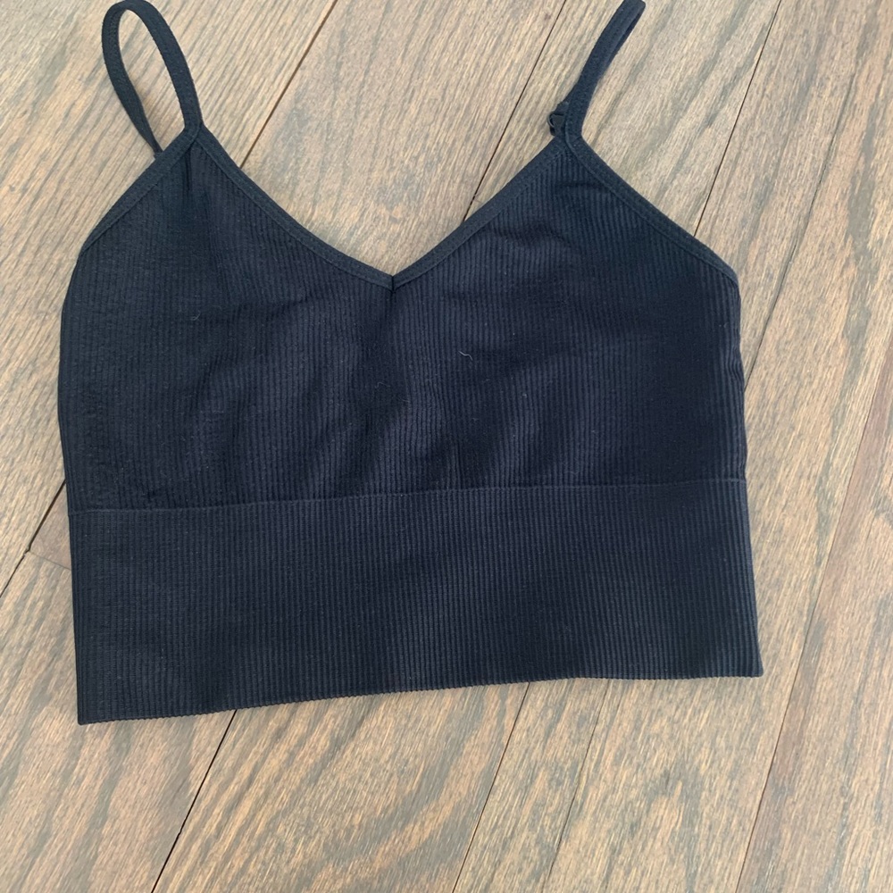 Cute black summer tank